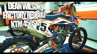 Inside Dean Wilson's Factory Red Bull KTM 450SXF - Motocross Action Magazine