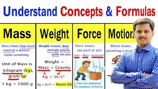 Learn Mass, Weight, Force & Motion in Physics | Concepts, Units & Easy Examples