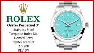 ▶ Rolex Oyster Perpetual 31 Turquoise 