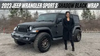 2023 JEEP WRANGLER SHADOW BLACK WRAP | For Sale in Toronto & Mississauga, Ontario
