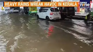 Red Alert in Kerala: IMD Warns of Heavy Rain, Strong Winds in 3 Districts | News9