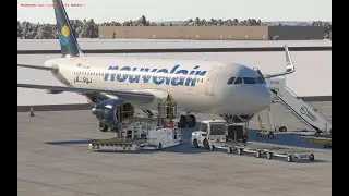 Rzeszów - Monastir | Nouvelair | A320 Fenix | GSX Pro | Beyond ATC
