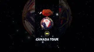 Watch Giant Canadian Flag Tree Stand Tall in Earth Animation