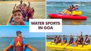 water sports in goa 2021 | parasailing | scuba diving 🤿 | baga beach | morjim beach