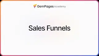 How to Create a Sales Funnel - Post-Purchase Upsell Tutorial | v7 Editor | GemPages 101