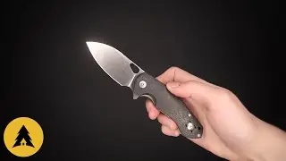 Складной нож GiantMouse ACE Biblio M390 / Carbon Fiber