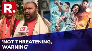 'Won't Let Pathaan Release', Say Bajrang Dal Workers Protesting In Ahmedabad