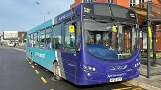 Top driver belts Pulsar! Arriva Wales (Chester) - 2935 MX09 EKP - Route 5