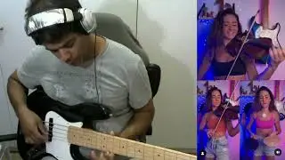 Bai&atilde;o destemperado (playing bass)
