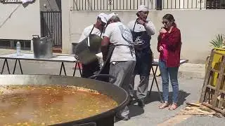 #Paella gigante ​⁠Galbis en Torás el 27-08-23