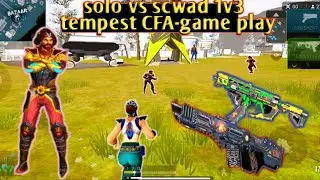 indus battel royal game 🎮 solo vs scwad ☑️ only tempest CFA game play 😱😱 #rezzedgamer