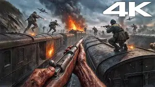 Project Phoenix | TRAIN FULL OF NAZI GERMANS | COD Vanguard Ultra Realistic [4K]