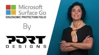 Folio for Microsoft Surface Go by PORT Designs