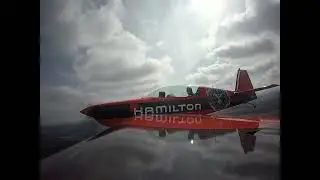 Wingcam aerobatics in the Hamilton Extra