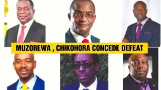 MUZOREWA , CHIKOHORA CONCEDE DEFEAT IN PRESIDENTIAL RACE | WEEKLY NEWS