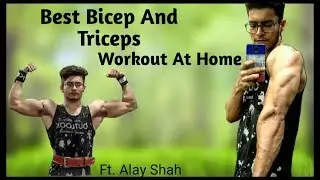 Best Biceps and Triceps Workout at home Without Equipments || Home Workout By AHUD Fitness