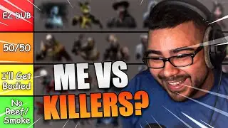 РЕЙТИНГ КАЖДОГО УБИЙЦЫ DBD, КОТОРОГО Я МОГУ ПОБЕДИТЬ В БОЮ!