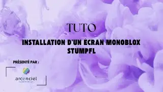 TUTO | Installation d'un &eacute;cran monoblox Stumpfl