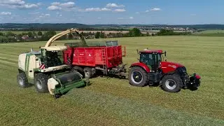Sen&aacute;že 2024 😍 | Krone BIG X 600, Case puma 240, John Deere 7530, John Deere 6420, Deutz-Fahr 9340