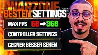 DIE *BESTEN* SETTINGS FÜR WARZONE! ⚙️ (Controller, Audio, FPS, etc.) 