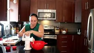 demo saucisse dinde maitre hachoir tupperware