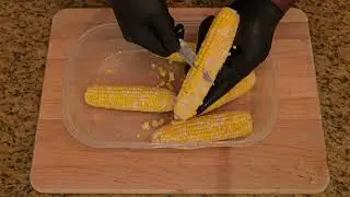 How to Cut Corn like Pro | How to Cut Corn off the Cob | #KnifeSkills
