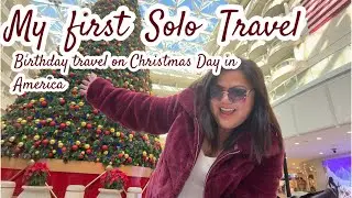 My First ever Solo Travel (In AMERICA pa/ Florida Tour on Christmas Day )