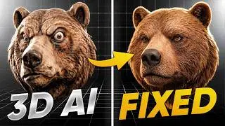 How to Fix AI Generated 3D Models - Vol. #1