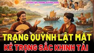 Trạng Quỳnh Tiến Cử Cô Gái Bán Mắm – Khiến Sứ Tàu Cúi Đầu, Cả Triều Kinh Ngạc! | Truyện Audio