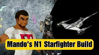 The Mandalorians N1 Starfighter hand made Build