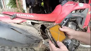 Honda crf 300L air filter mod  4K