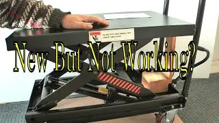 Troubleshooting Hydraulic Table Adjustment