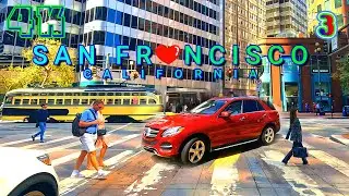 San Francisco Drive on a Sunny Day Part 3/4, California USA 4K - UHD