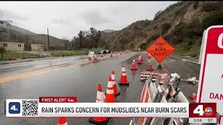 More rain unnerved those living near Palisades Fire burn zones