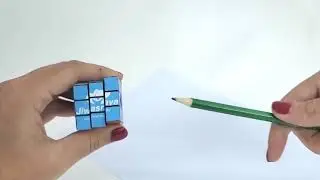 Rubik's puntenslijper bedrukt met logo