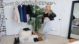 HOW TO STYLE JOGGERS | 13 outfit ideas
