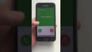 Samsung Galaxy J1 2016 incoming call #samsung #shorts #short