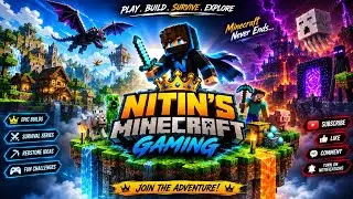 Nitin Minecraft is live #nitinminecraftgamingvlogs #minecraftgameplay