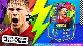 ULTIMATE ALL ROUNDER! 😮 | 97 SUMMER STARS KIMMICH PLAYER REVIEW | FIFA 21 Ultimate Team