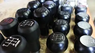 Reapplying the paint on your JHM Delrin Shift Knob