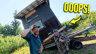 I almost dropped a cabin on Atz Kilcher.