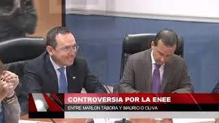Controversia por la ENEE entre Marlon Tabora y Mauricio Oliva