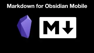 Markdown for Obsidian Mobile (IPad or IPhone)