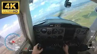Aproxima&ccedil;&atilde;o, Toque e Arremetida em Eldorado do Sul, Aeronave C152