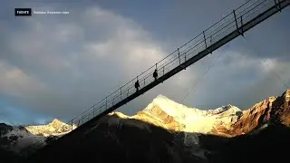 El puente peatonal m&aacute;s largo del mundo