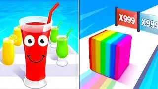 Color Juice Run VS Jelly Run | ⚡LEVEL CAP DESTROYED!