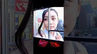 Гигантская девушка из Японии 😱🇯🇵#шорты