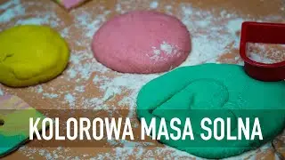 KOLOROWA MASA SOLNA! JAK ZROBIĆ MASĘ SOLNĄ?