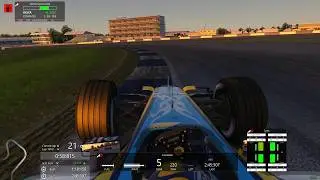 beating alonso's 2005 silverstone pole lap.