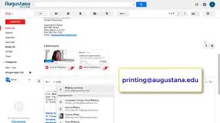 Printing PDFs From Email at Augustana